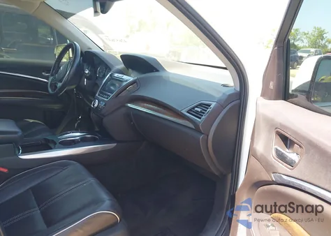 2017 Acura Mdx Advance Package из США, поврежденный, VIN 5FRYD3H85HB011378